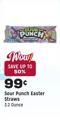 Grocery Outlet Easter Straws offer