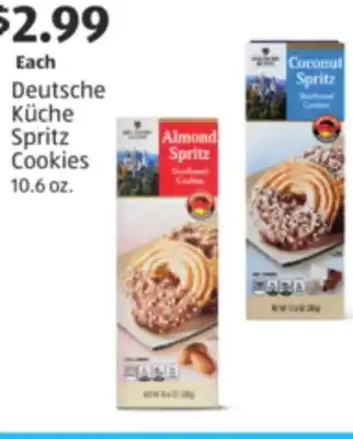 Aldi Deutsche Küche Spritz Cookies offer