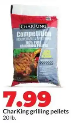 Hy-Vee CharKing grilling pellets offer