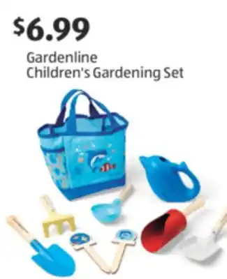 Aldi Gardenline Children's Gardening Set offer