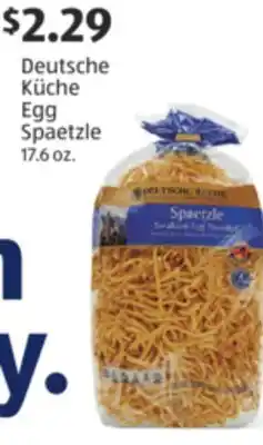 Aldi Deutsche Küche Egg Spaetzle offer