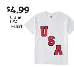 Aldi Crane USA T-shirt offer