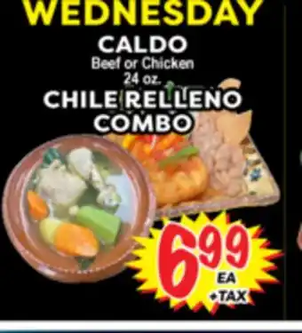 Superior Grocers CHILE RELLENO COMBO offer