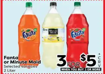 Superior Grocers Fanta or Minute Maid offer