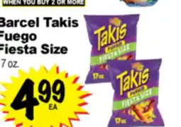 Superior Grocers Barcel Takis Fuego Fuego Size offer