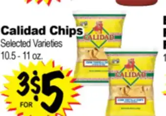 Superior Grocers Calidad Chips offer