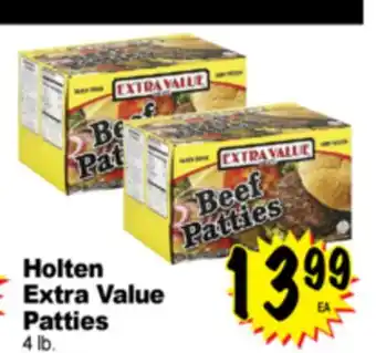 Superior Grocers Holten Extra Value Patties offer