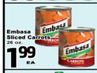 Superior Grocers Embasa Sliced Carrots offer