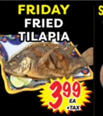 Superior Grocers FRIED TILAPIA offer