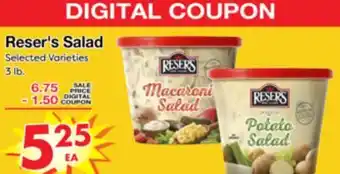 Superior Grocers Reser's Salad offer
