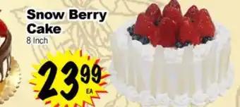 Superior Grocers Snow Berry Cake offer