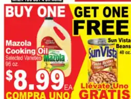 Superior Grocers Mazola Cooking Oil, 96 oz offer
