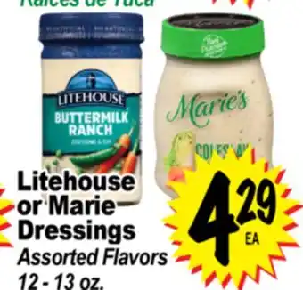 Superior Grocers Litehouse or Marie Dressings offer