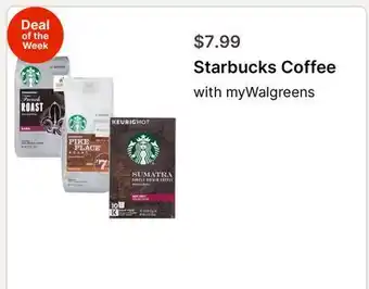 Walgreens Starbucks Coffee offer