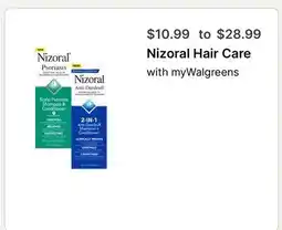 Walgreens Nizoral Hair Care offer