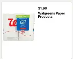 Walgreens Walgreens Paper Products offer