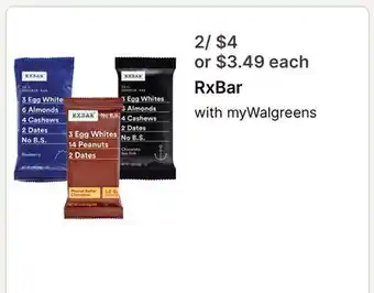 Walgreens RxBar offer