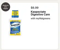 Walgreens Kaopectate Digestive Care offer