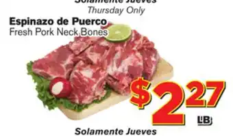 El Super Fresh Fresh Pork Neck Bones offer