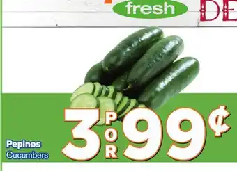 El Super Fresh Cucumbers offer