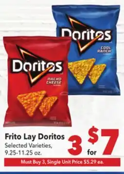 Vallarta Supermarkets Frito Lay Doritos offer