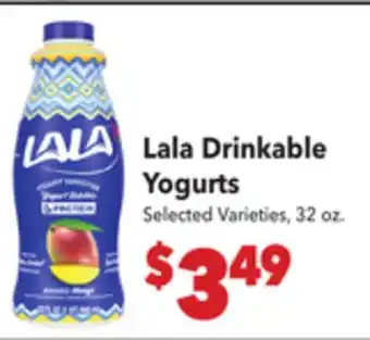 Vallarta Supermarkets Lala Drinkable Yogurts offer