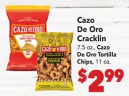Vallarta Supermarkets Cazo De Oro Cracklin offer