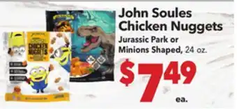 Vallarta Supermarkets John Soules Chicken Nuggets offer