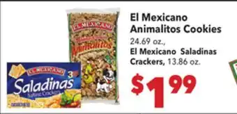 Vallarta Supermarkets El Mexicano Animalitos Cookies offer