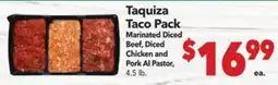 Vallarta Supermarkets Taquiza Taco Pack offer