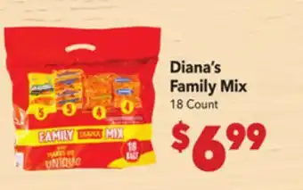 Vallarta Supermarkets Diana's Family Mix offer