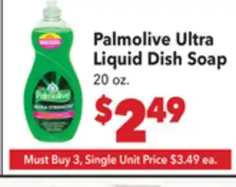 Vallarta Supermarkets Palmolive Ultra Liquid Dish Soap offer