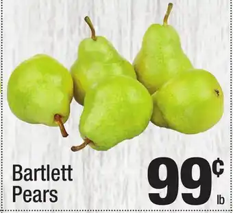 Super King Markets Bartlett Pears offer