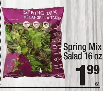 Super King Markets Spring Mix Salad offer