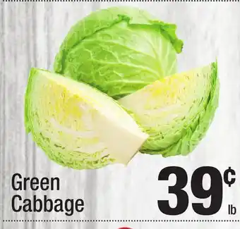 Super King Markets Green Cabbage offer