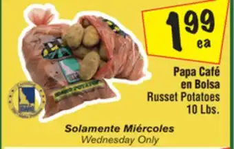 El Super Russet Potatoes offer