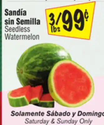 El Super Seedless Watermelon offer