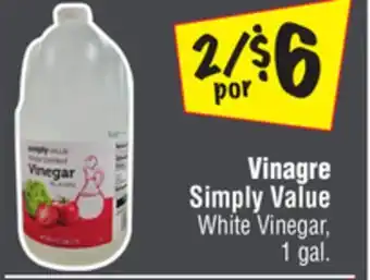 El Super White Vinegar offer