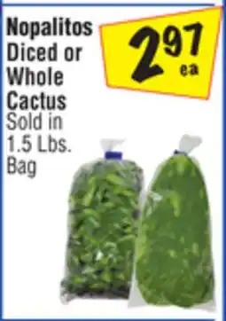 El Super Diced or Whole Cactus offer
