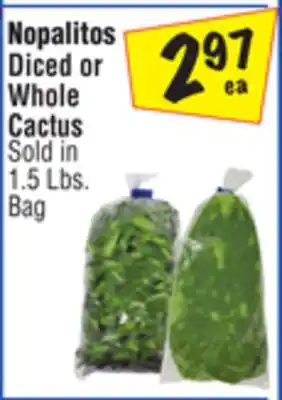 El Super Diced or Whole Cactus offer