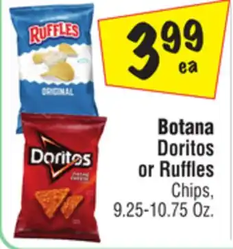 El Super Doritos or Ruffles Chips offer