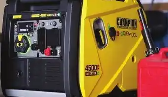 Menards Champion Power Equipment 3,150-Watt (LP) 3,500-Watt (G) Portable Inverter Generator offer