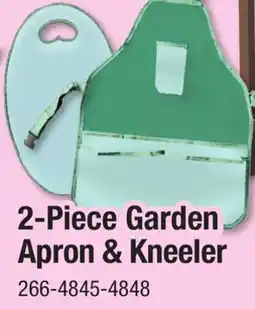 Menards 2-Piece Garden Apron & Kneeler - Watermelon Sunrise offer