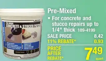 Menards Akona Pre-Mixed Concrete & Stucco Patch- 1-Quart offer