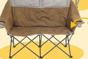 Menards Guidesman Double Seat Camping Chair offer