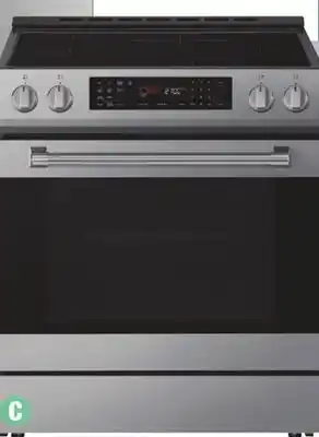 Menards Criterion 30 5.0 cu.ft. Stainless Steel Electric Induction Slide-In Range (Smooth Top) offer