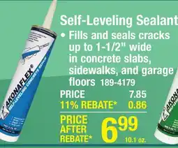 Menards Akona Akonaflex Self-Leveling Concrete Repair - 10.1 fl. oz offer