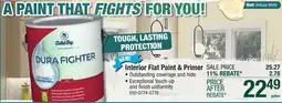 Menards Dutch Boy Professional DuraHide Premium Interior Flat Slighted Blue Paint - 1 gal offer