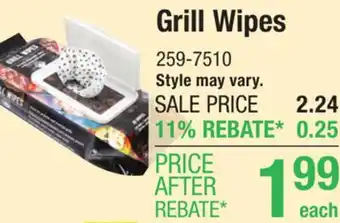 Menards Grill Wipes -20 Count offer