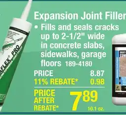 Menards Akonaflex Pro Self-Leveling Expansion Joint Filler - 10.1 fl. oz offer